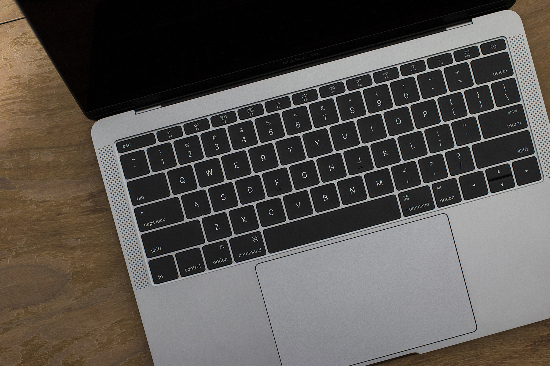 2016 MacBook Pro's keyboard