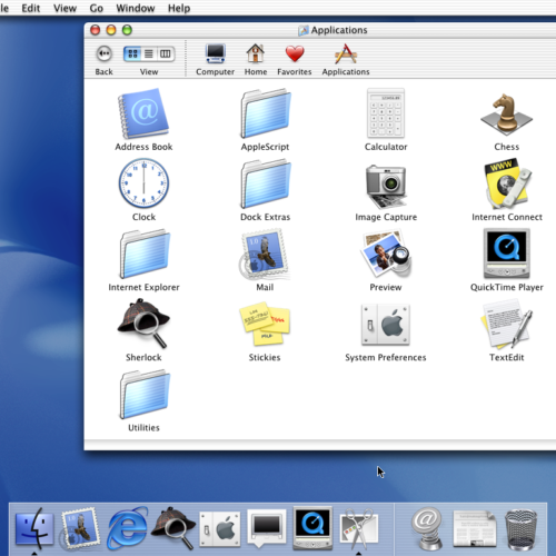 Mac OS X 10.0 Cheetah – 512 Pixels