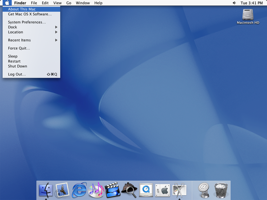 Mac OS X 10.1 Puma – 512 Pixels