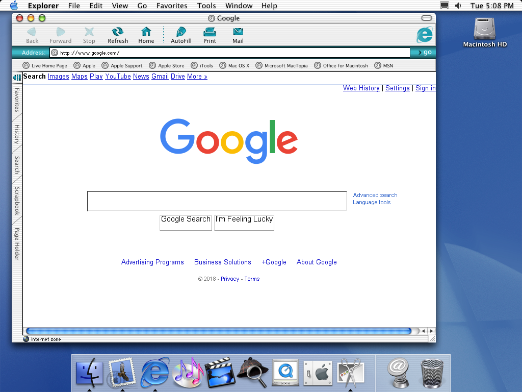 ie for mac os