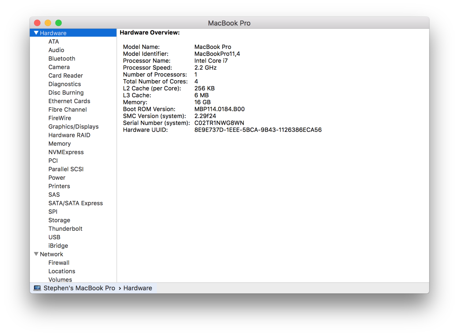 system requirements for mac sierra