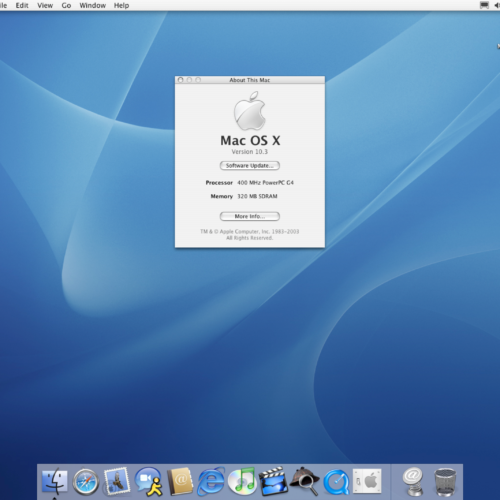 Mac OS X 10.3 Panther – 512 Pixels