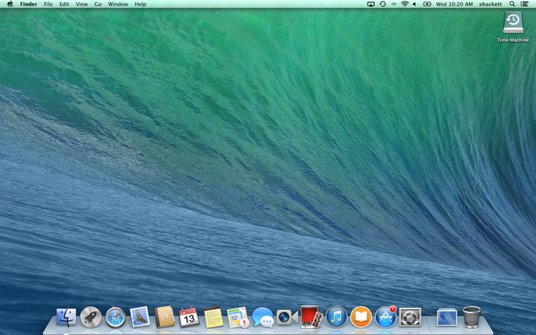 OS X 10.9 Mavericks - 512 Pixels