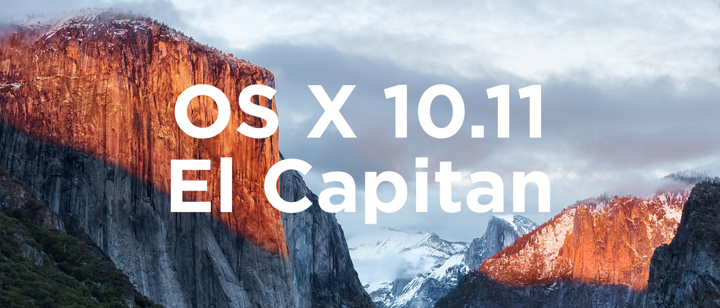 OS X 10.11 El Capitan