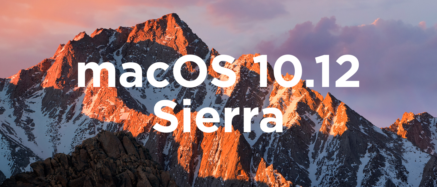 macOS 10.12 Sierra