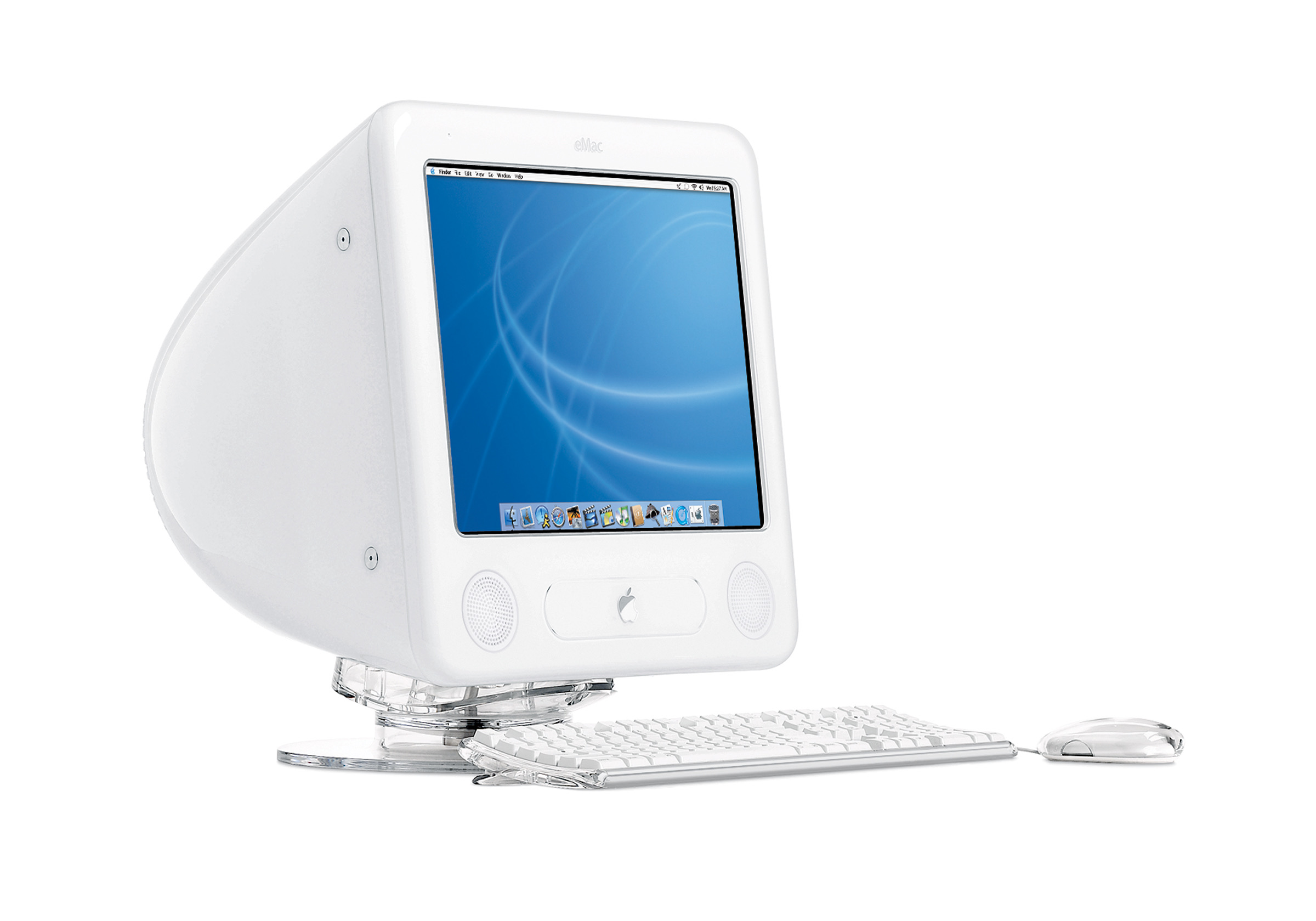 eMac with stand