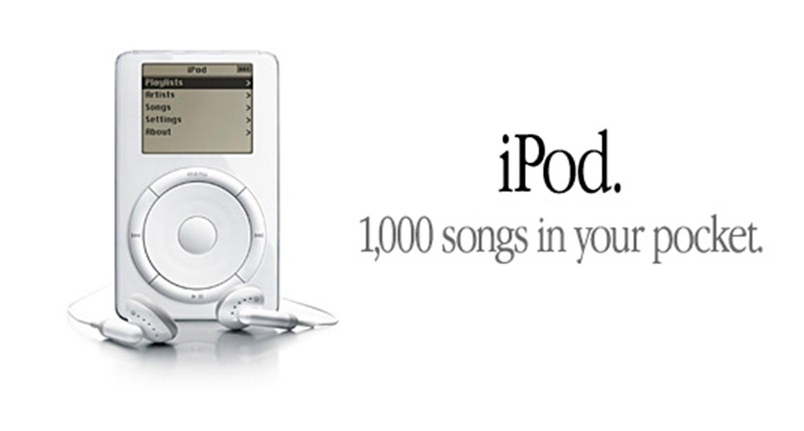 1,000 songs in your pocket
